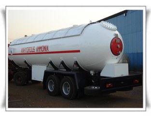 Anhydrous Ammonia Transport Tanks