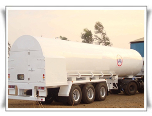 Liquid carbon dioxide Transport Tanks