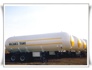 LPG Transport Truck Tankers